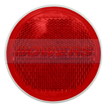 Jokon Red 85mm Round Stick On Rear Reflector